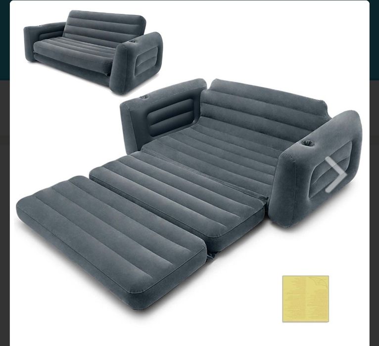 Sofa dmuchana rozkładana Intex 66552NP 224 x 203 x 66 cm