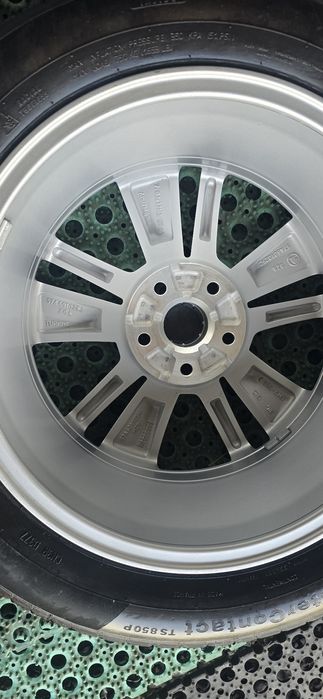 4x Koła  215 55 R17 V XL Felgi 5x112 ET 45 Skoda Volkswagen