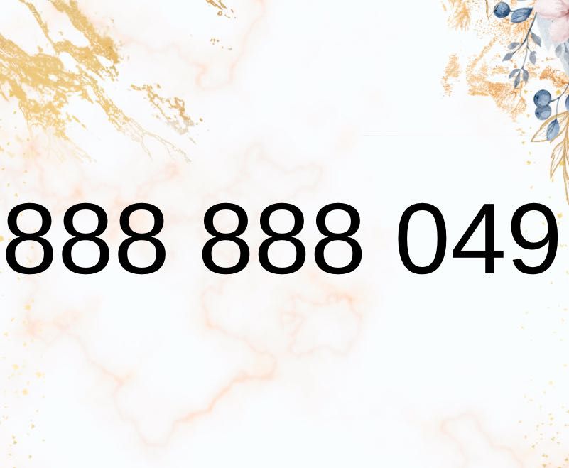 Sprzedam złoty numer telefonu