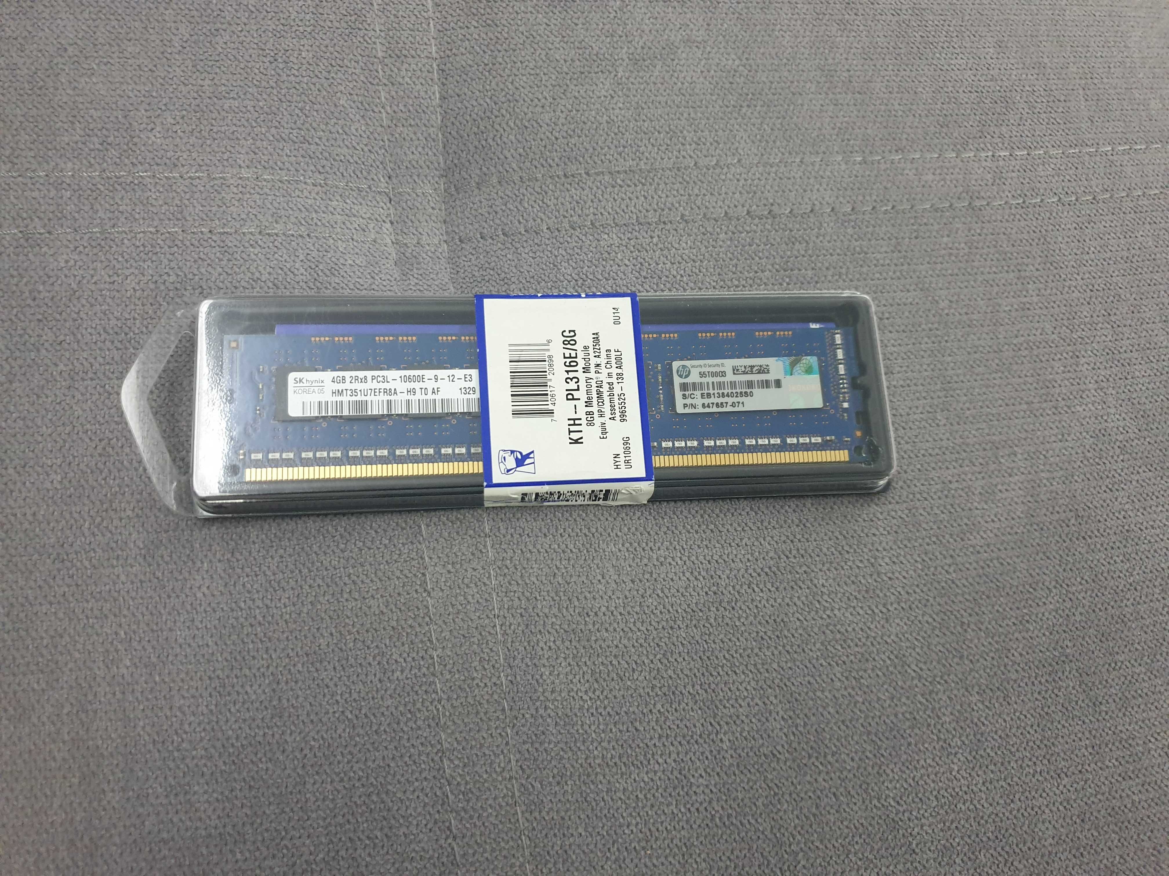 Pamięć ram 4gb 2Rx8, PC3L