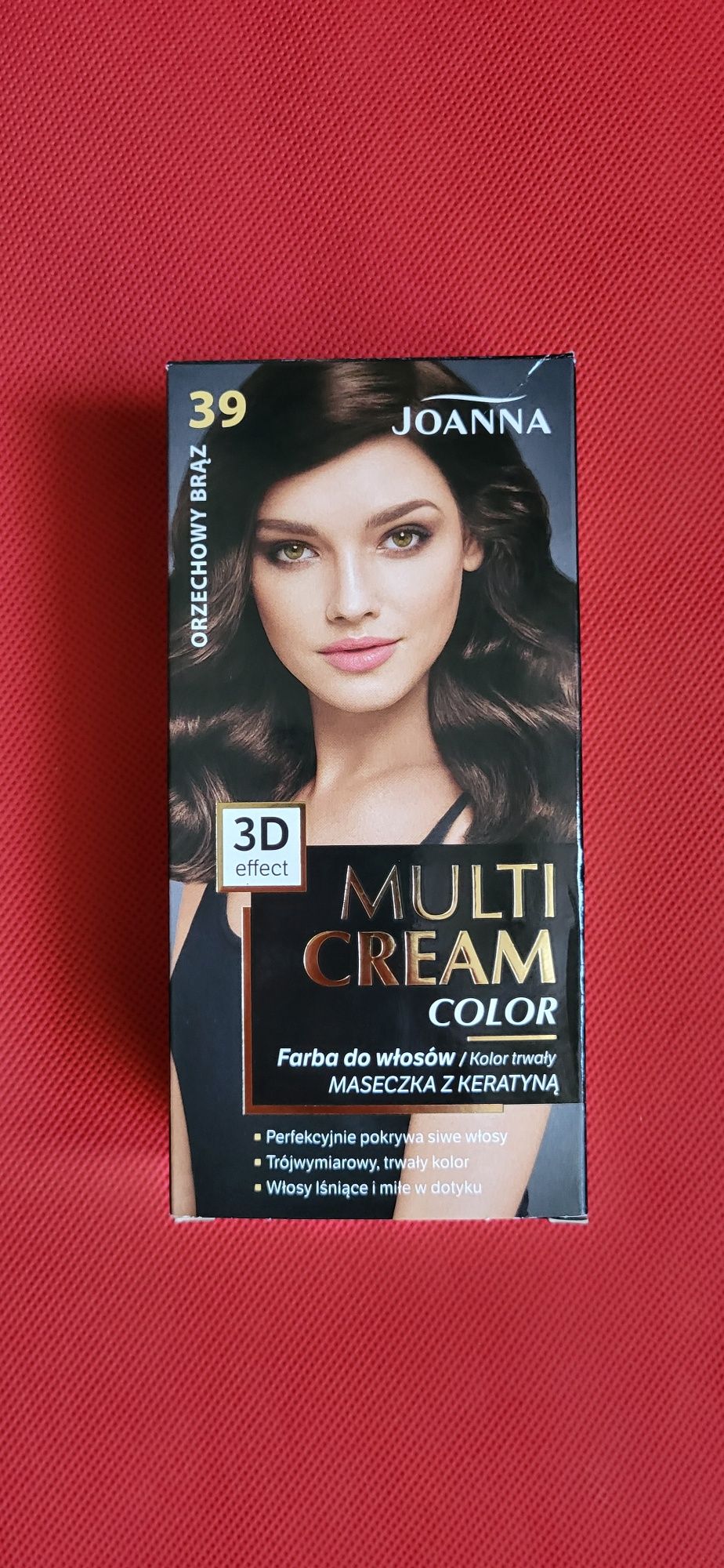 Farba do włosów Joanna Multi cream color orzechowy brąz