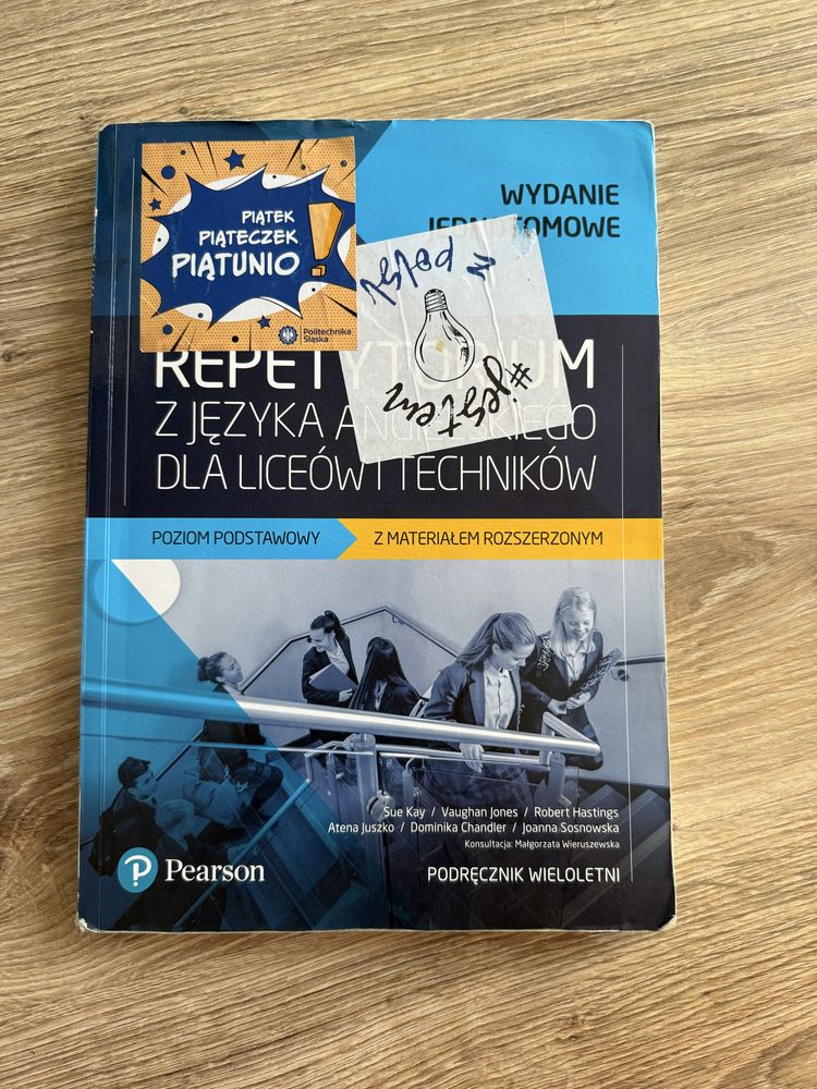 Repetytorium z angielskiego dla liceów i techników PEARSON