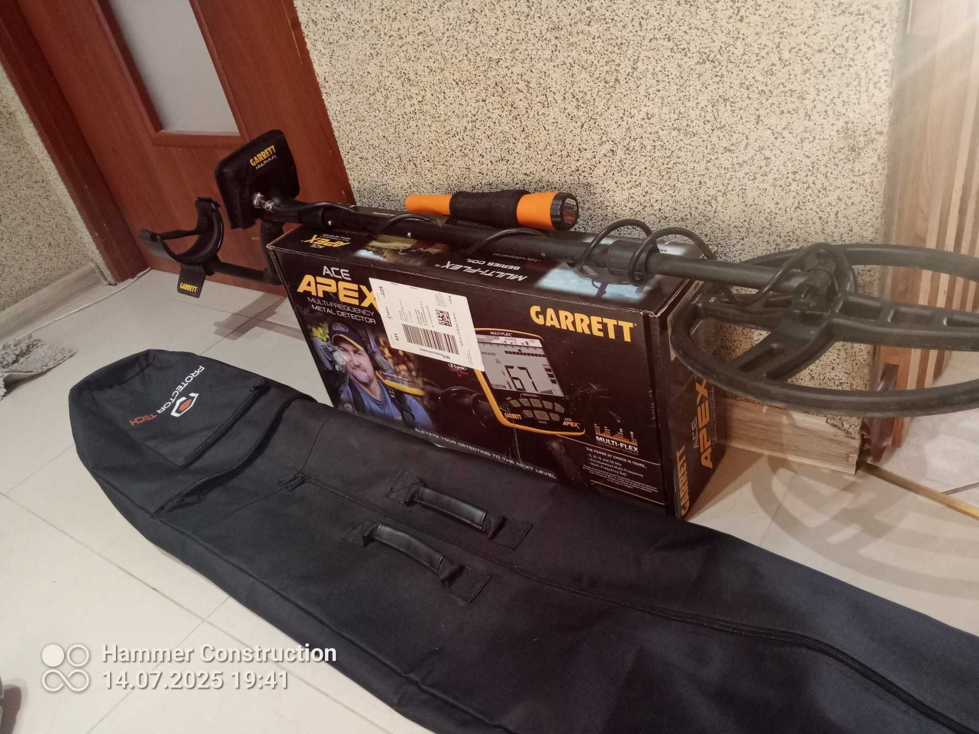Wykrywacz metali Garrett ACE APEX z cewką Raider 8,5X11" + Pro-Pointer