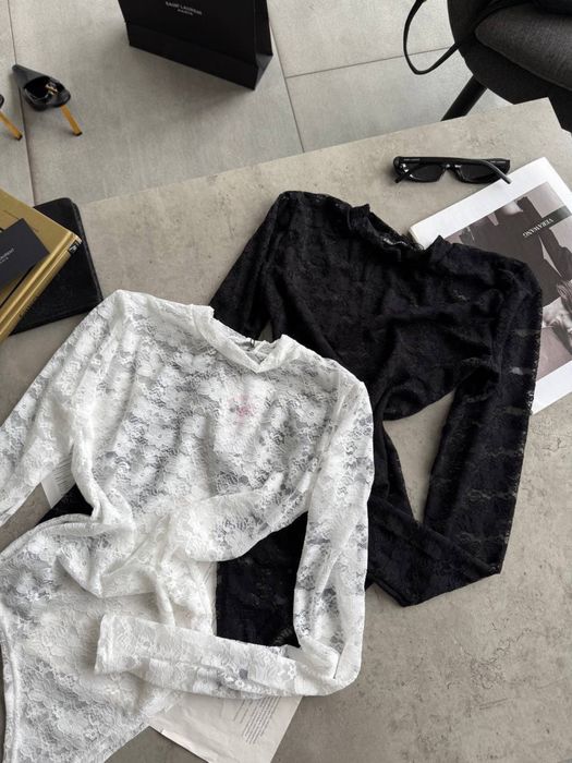 Гарне кружевне боді