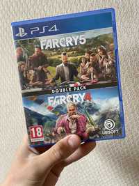 Farcry 4 и 5 диски на PS4 в идеальном состояние
