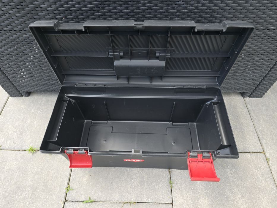 Skrzynka na narzędzia Curver 60x28x27cm * stan bardzo dobry
