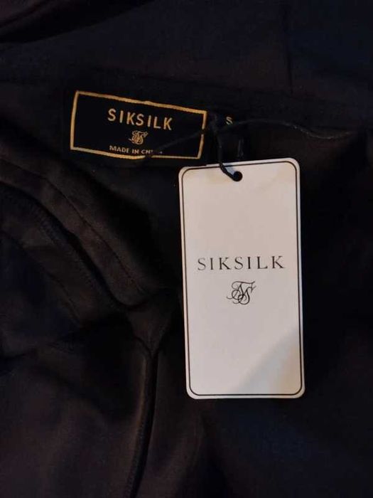 Nowy komplet SikSilk SS-26185 M Oryginalny, czarny z logo