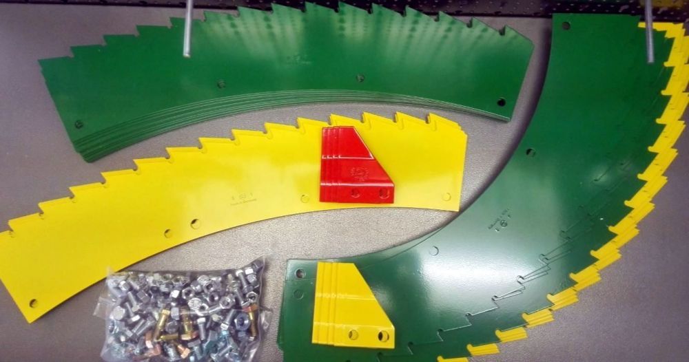 Zestaw komplet WĘGLIK nóż noży pił piła KEMPER M 4500 , 445