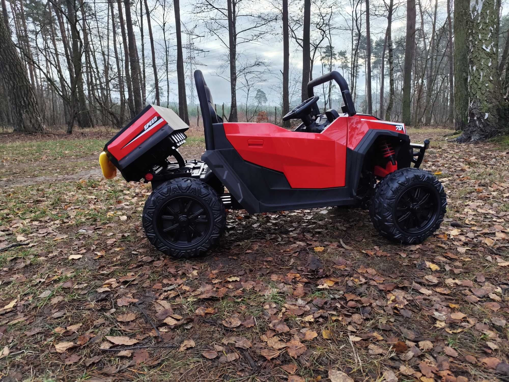 Pojazd na akumulator dla dzieci - Wywrotka RMT EXTRA SPEED 4x75W 24V