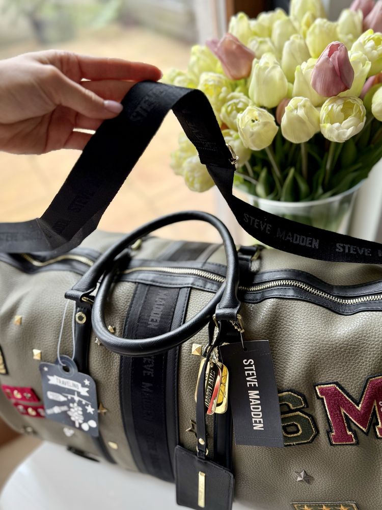 Steve Madden torba podróżna nowa khaki