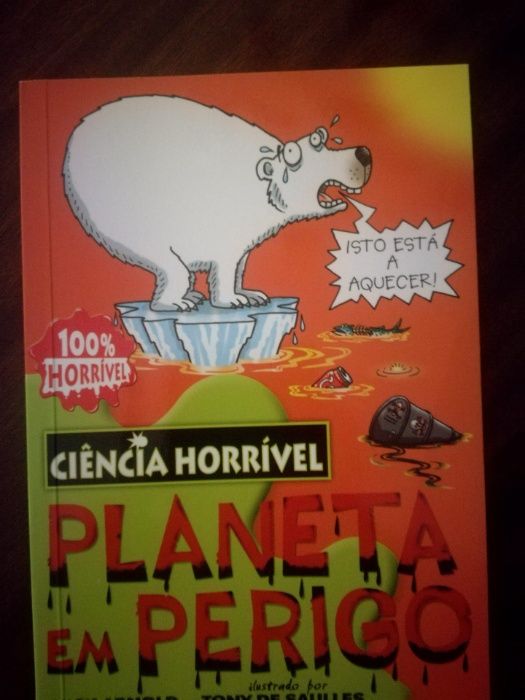 Vendo Livro Ciência Horríveis Planeta em Perigo