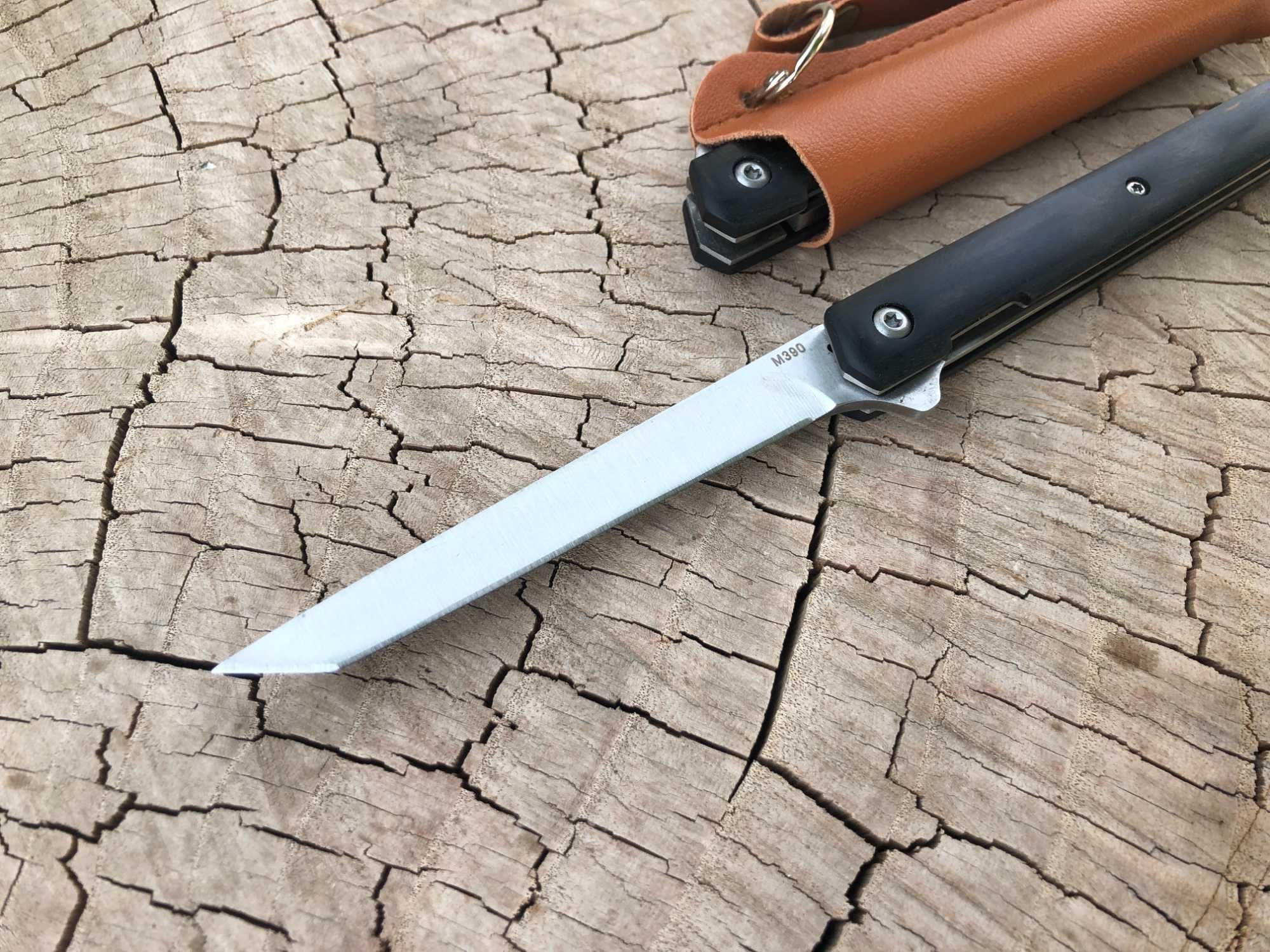 Выкидной нож танто флиппер M390 Нож flipper складной ніж раскладной