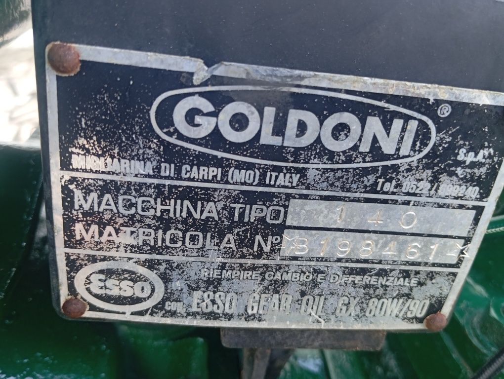 Motocultivador Goldoni 14 cavalos