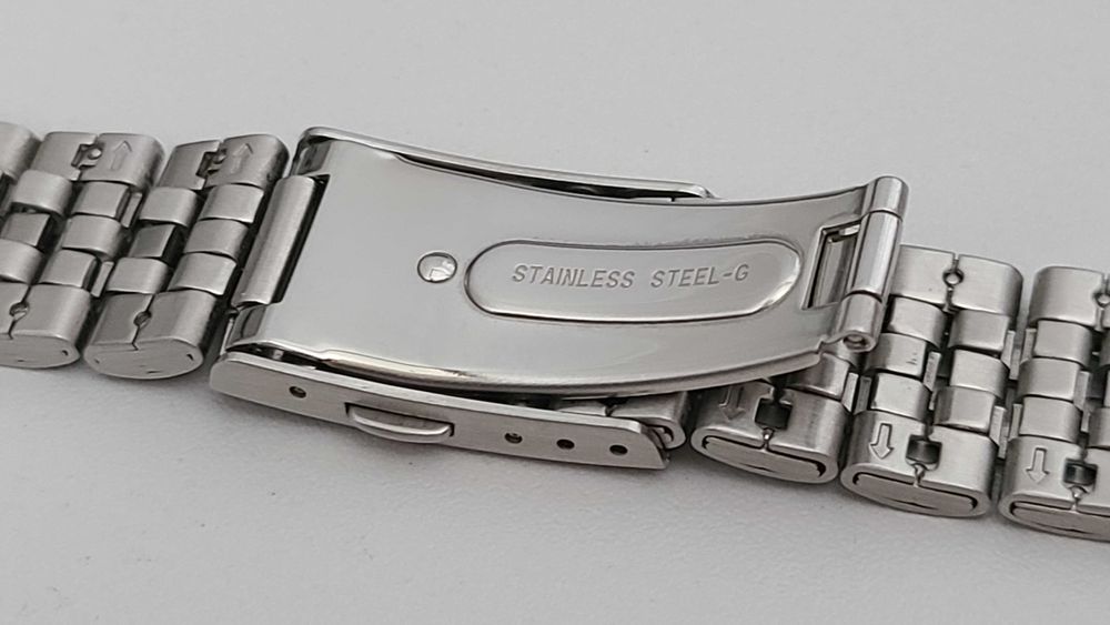 Браслет «Seiko», нержавеющая сталь, made in Japan, оригинал