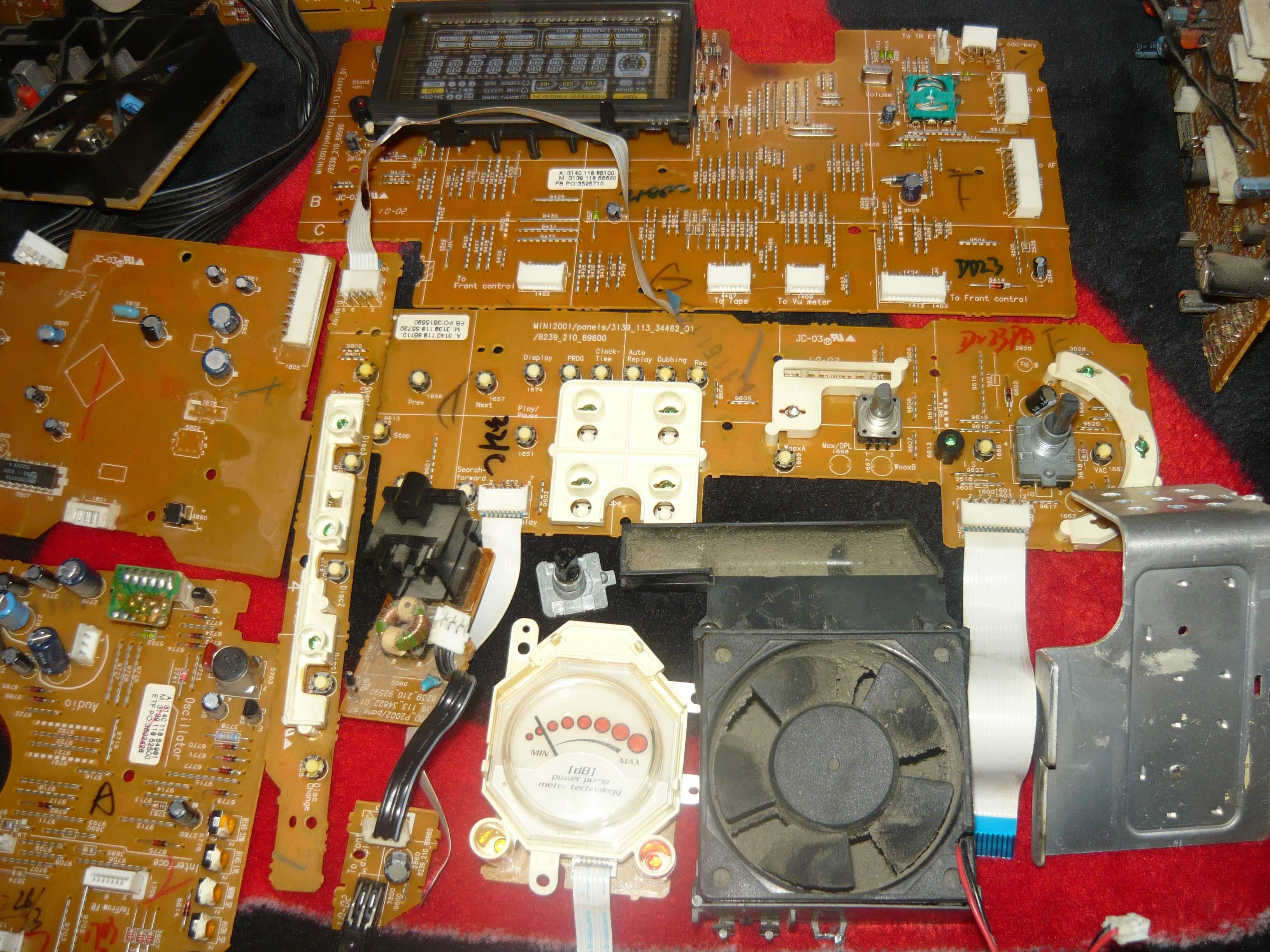 złom elektroniczny i inny płytki radiatory