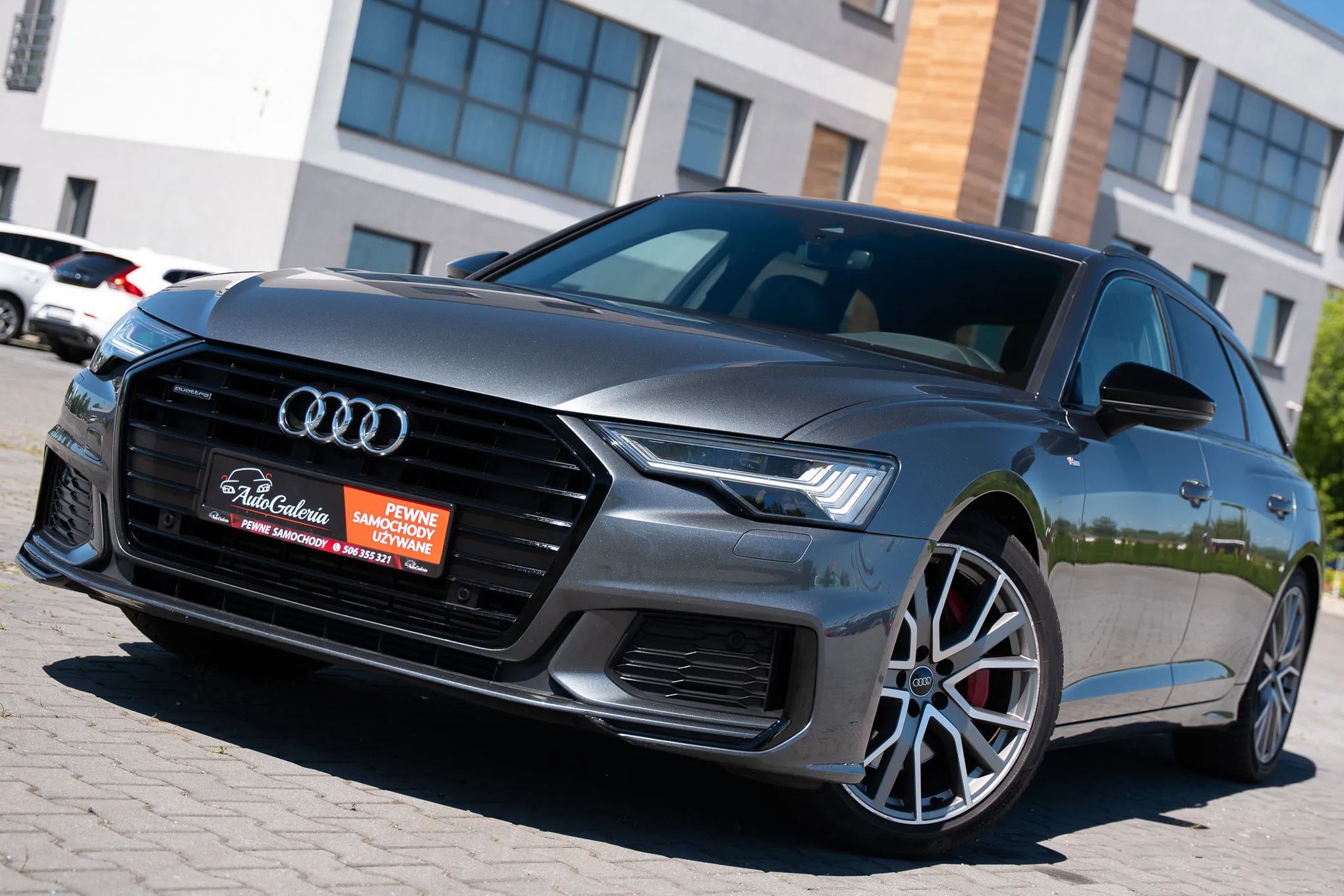 Audi A6 MEGA S LINE 55 TFSIe 367PS Quattro Skóra Matrix Kamera Radar