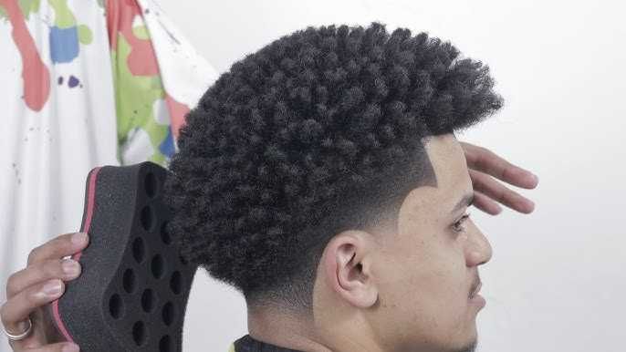 Esponja p/ encaracolar ou enrolar cabelo