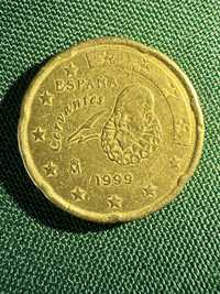 20 euro centów 1999 unikat