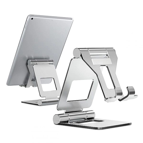Uniwersalna Podstawka Stojak Z10 Pod Tablet Srebrny