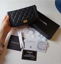 Luxusowy portfel damski Chanel