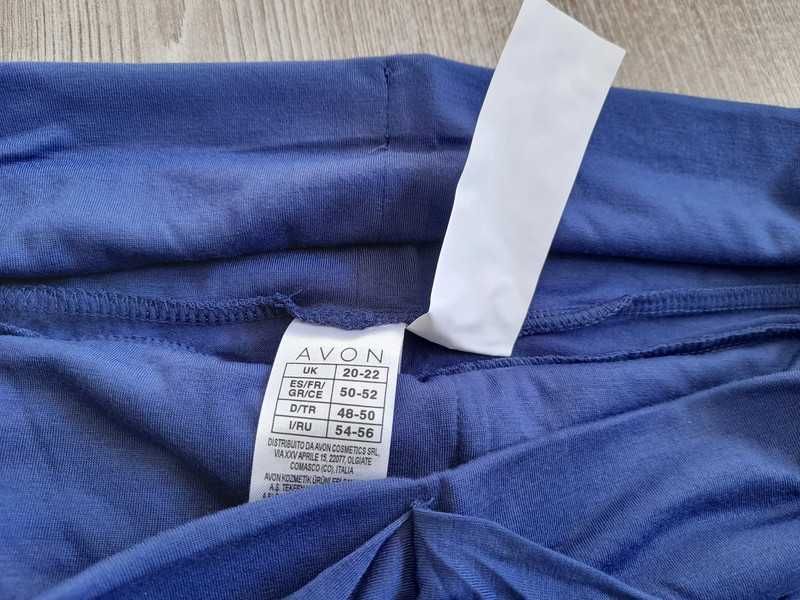 Granatowa, uniwersalna  sukienka z wiązanymi pasami 5w1, Avon, Xl-2XL