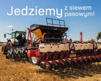 Siew pasowy buraka cukrowego kukurydza słonecznik strip till SLY AGRIS