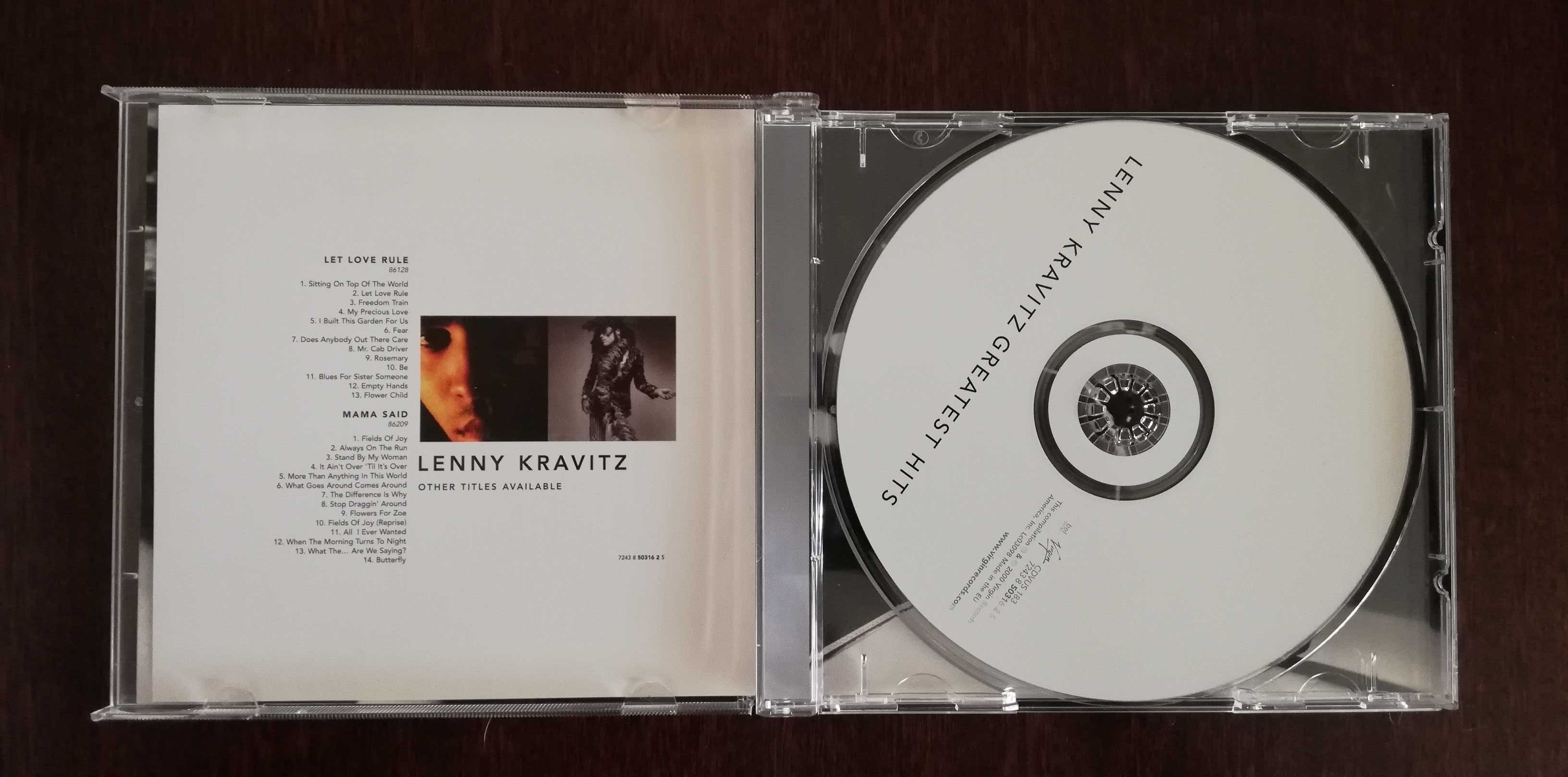 CD Lenny Kravitz Greatest hits