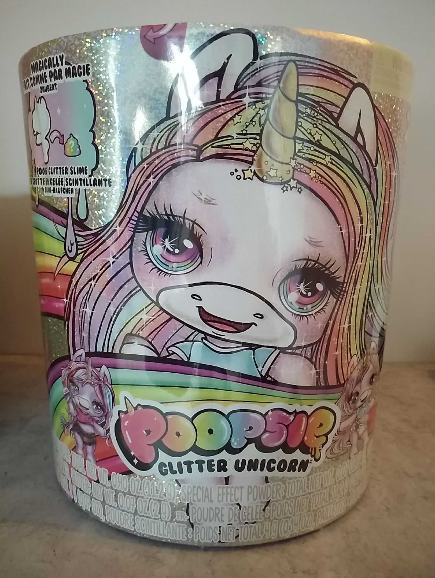 Poopsie slime surprise Glitter Unicorn Пупси блестящий Единорог MG