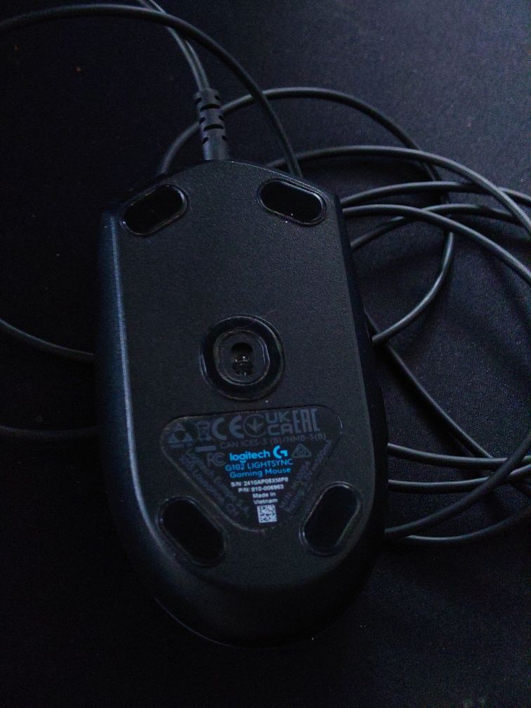 Logitech G102 миша комп'ютерна
