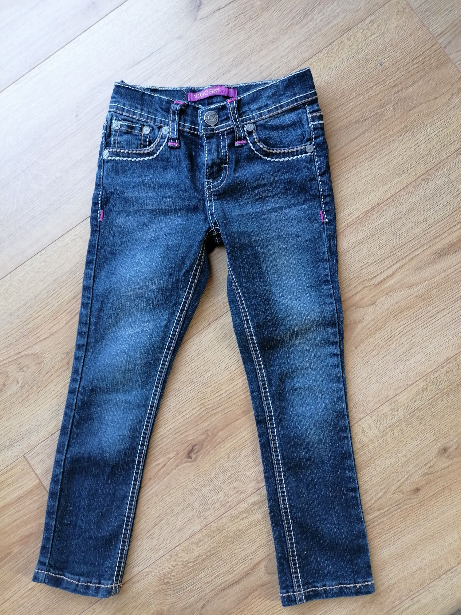 Spodnie jeans 104+ spódniczka jeans gratis
