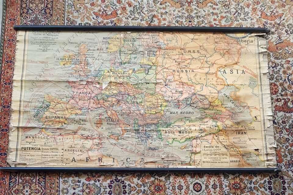 varios mapas antigos , atlas,  livro fcp