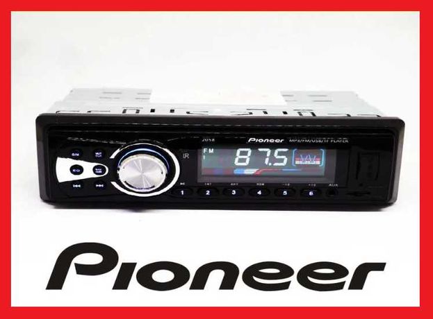 Магнитола в авто Pioneer 2058 - MP3, FM, USB, AUX, microSD