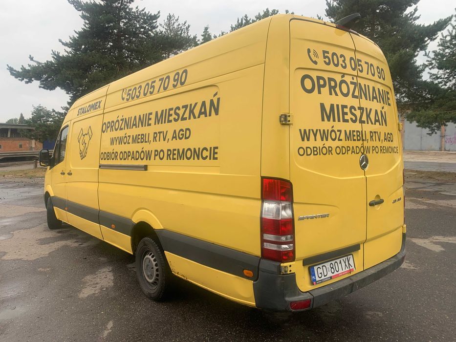 Utylizacja - Opróżnianie mieszkań Sprzątanie Garaży Piwnic Wywóz złomu