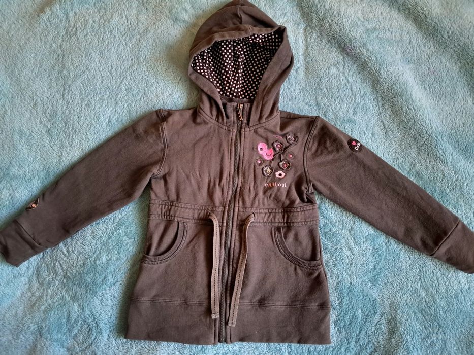 Bluza dziewczęca na suwak