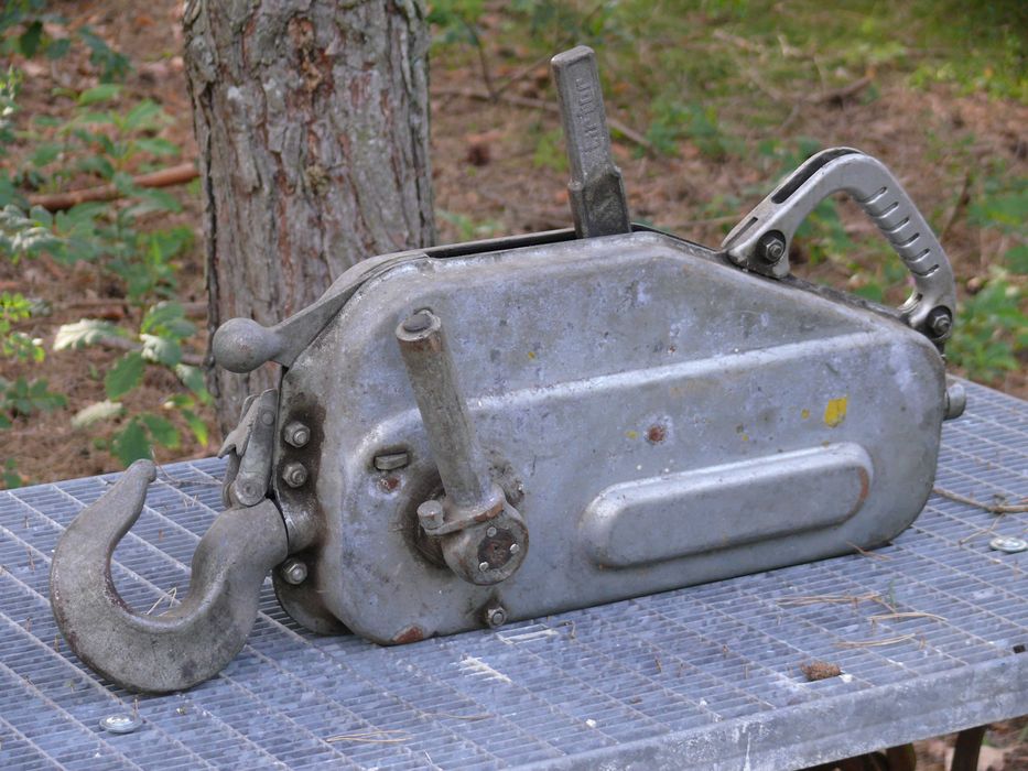 Wyciągarka linowa , niemiecka, lina 50m nowa - stal szlachetna