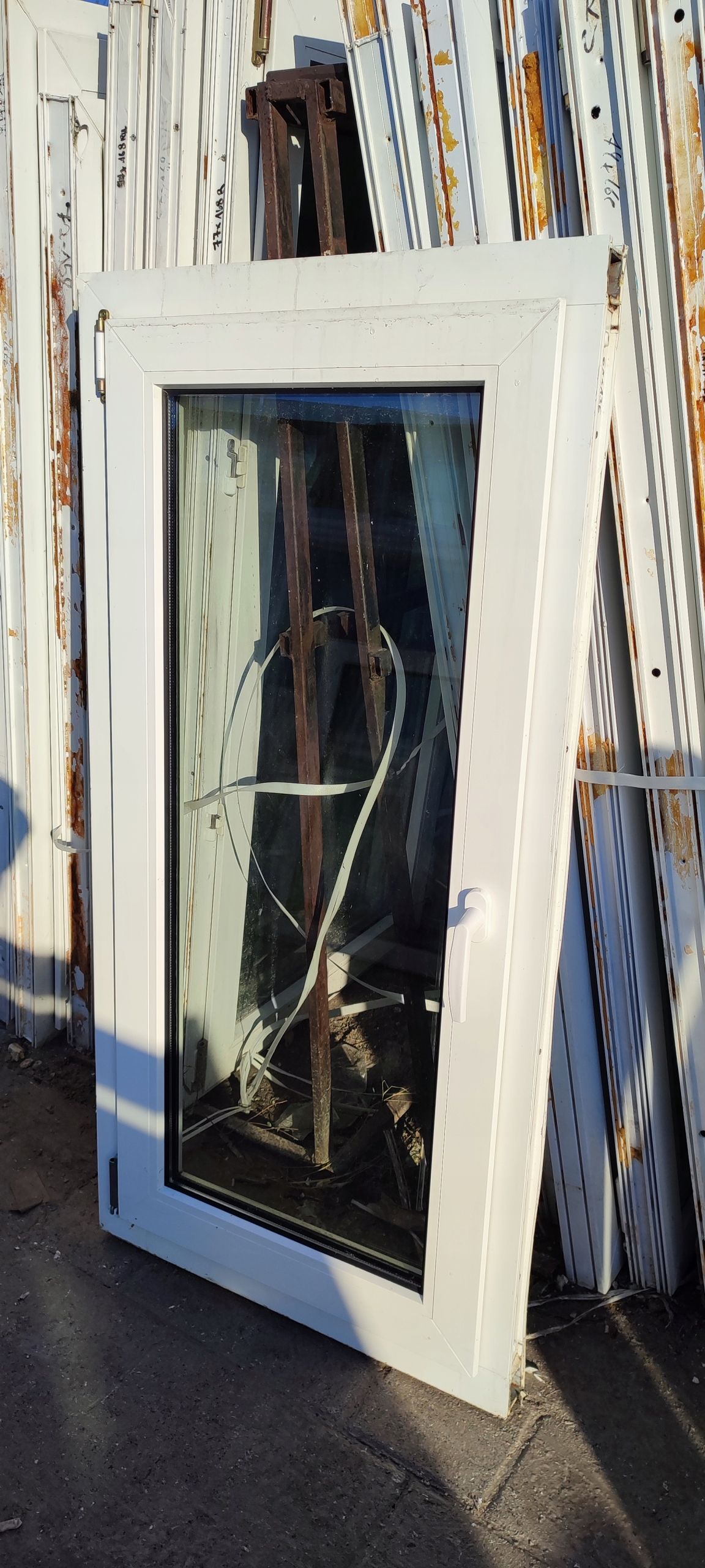 OKNA Używane 67x136 OKNO KacprzaK Plastikowe PCV Lider Okna OLX