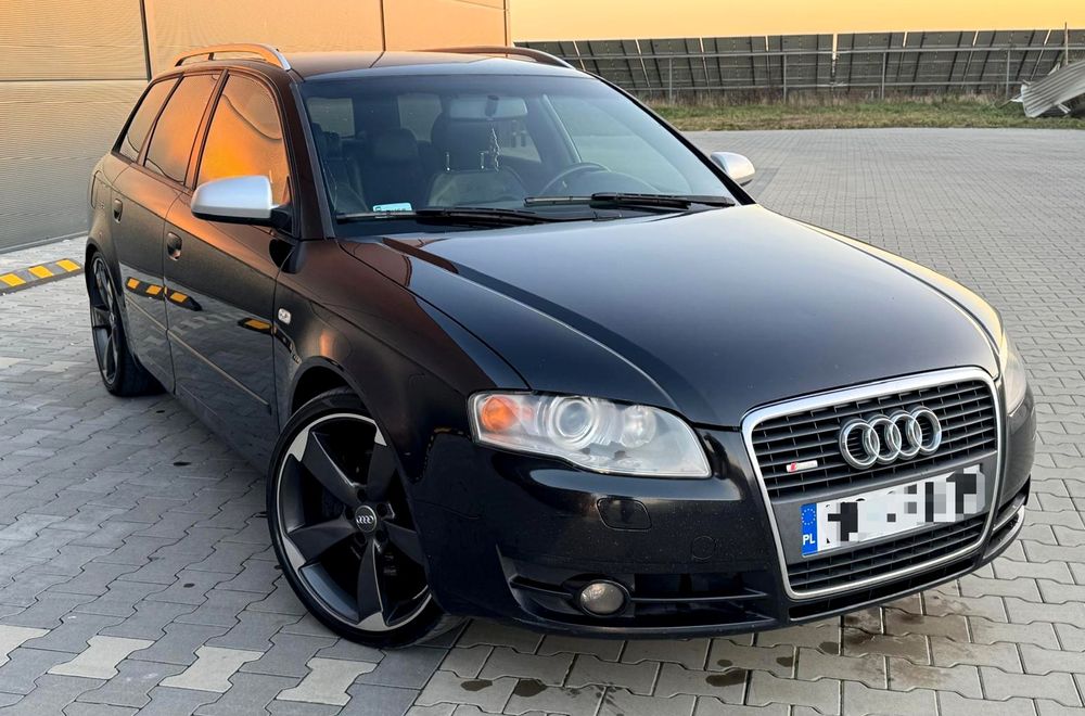 Audi A4 B7 3.0TDI 204kM Quattro S-Line Rotor 19" NOWY ROZRZĄD Zadbana!