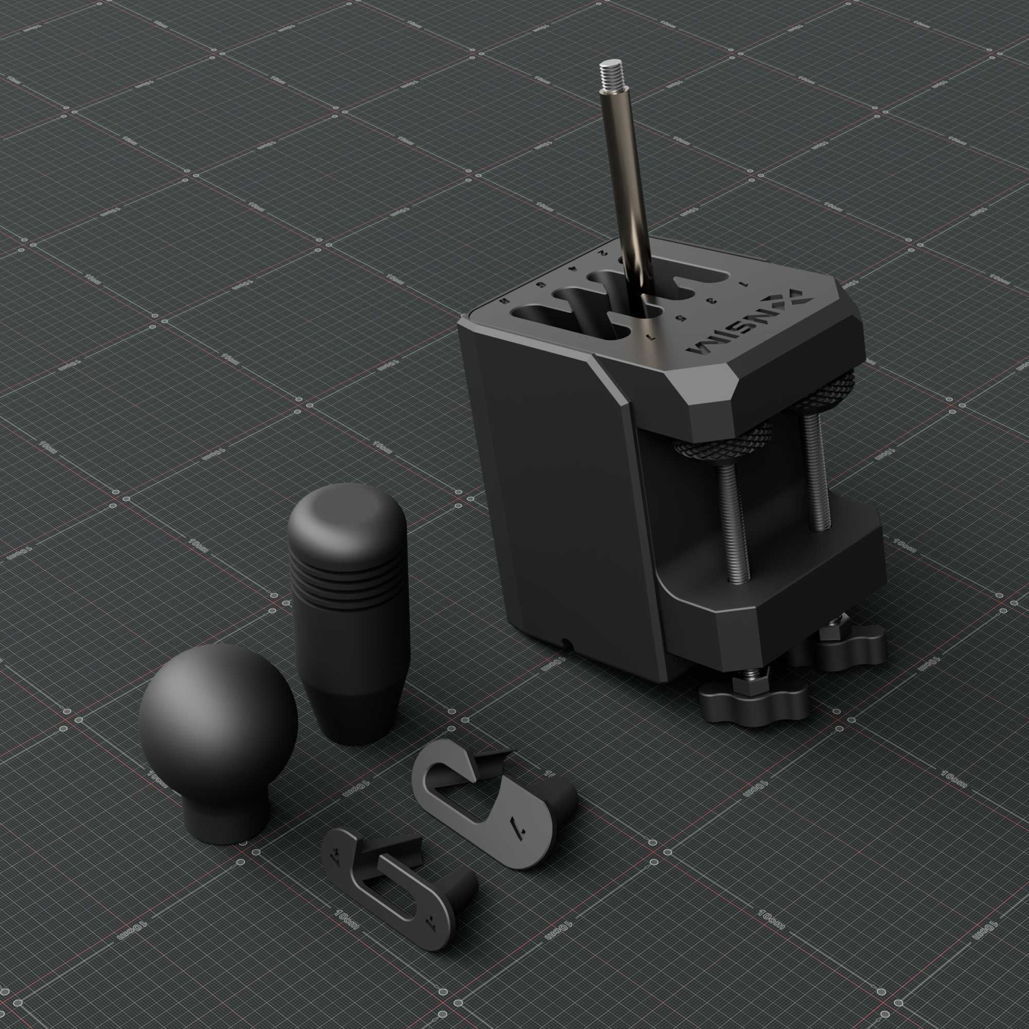 Shifter Skrzynia biegów H/Seq układ 7+R czujnik Halla PC USB
