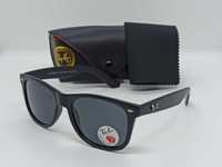 Сонцезахисні окуляри Ray Ban 2140 Black Polarized з футляром