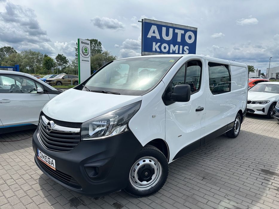 Opel Vivaro Doka 6-osób Navi Klima Tempomat VAT 23%