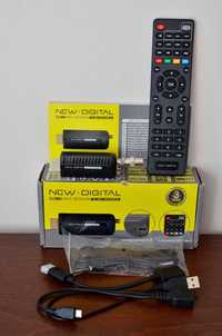 New Digital T2 007 Invisibile dekoder DVB-T2 HEVC