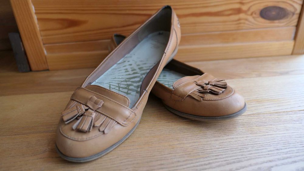 Туфлі лофери жіночі Clarks лоферы женские, 7UK 26см