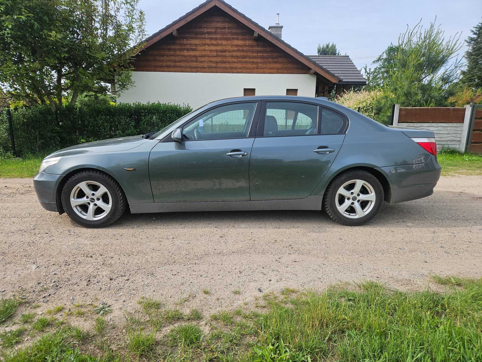 Bmw e60 54b25 192km automat 256s5 TITANGRAU wszystkie czesci!