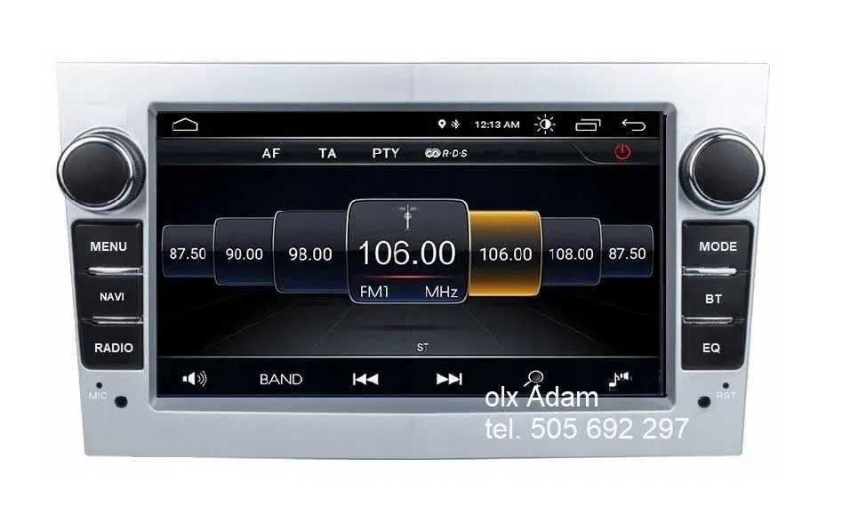 Radio Nawi 2DIN Android 13 OPEL Vectra C Zafira Astra H Corsa D 6G+128