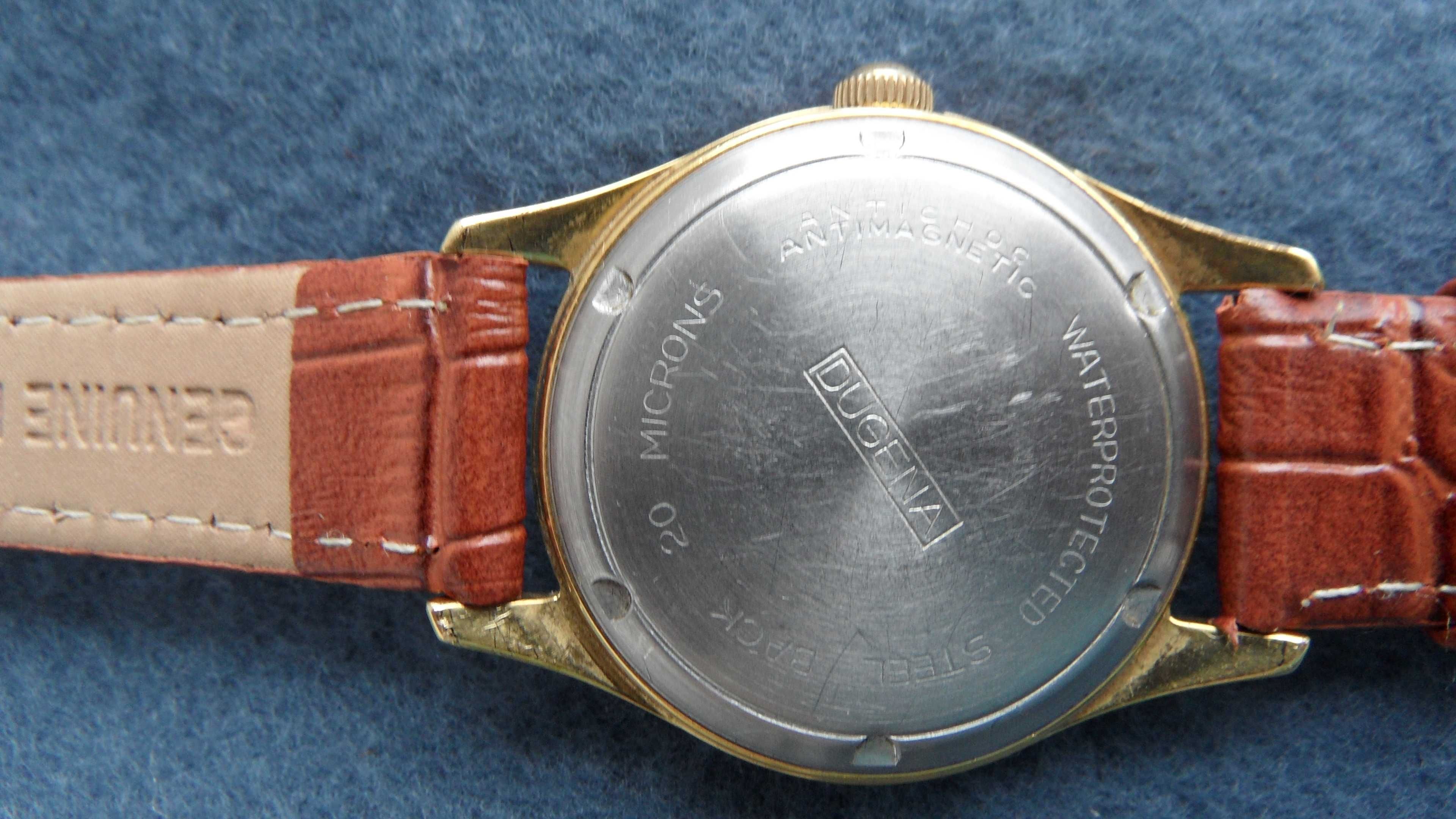 Zegarek Dugena Vintage mechaniczny pozłacany