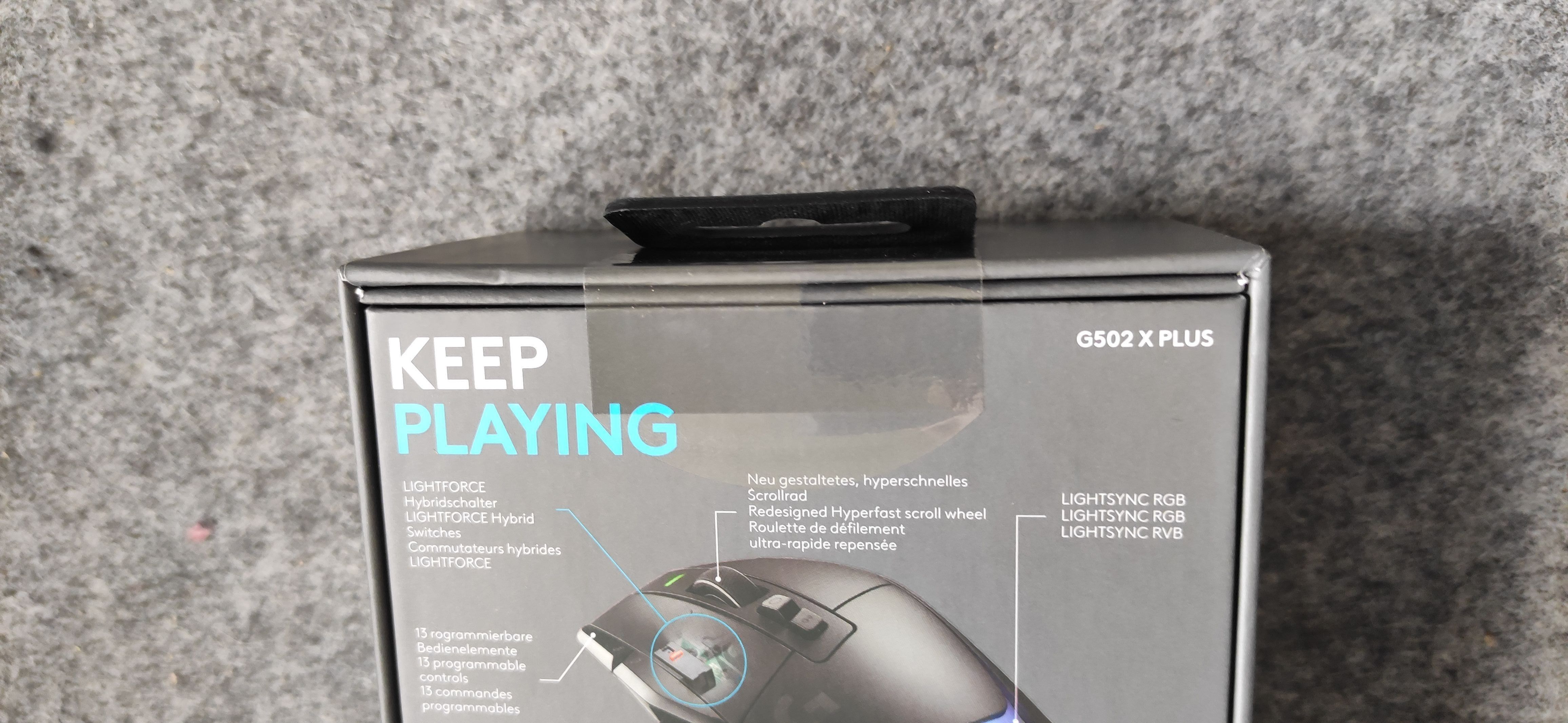 Nowa mysz gamingowa logitech G502x *ZAPLOMBOWANA*