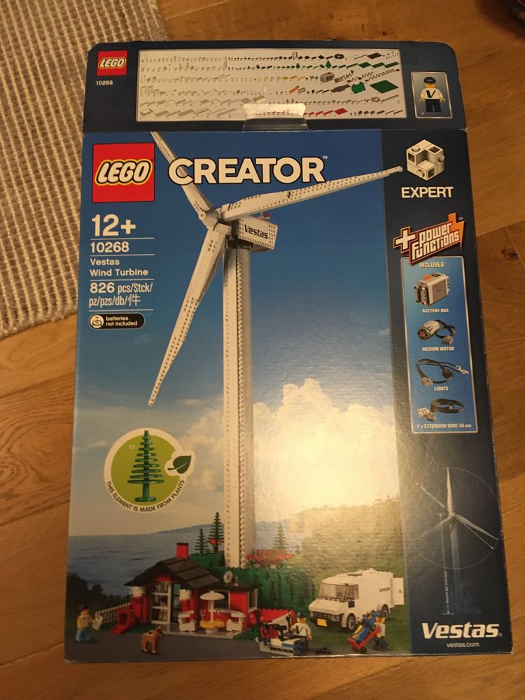 Lego Creator Expert Turbina Wiatrowa Vestas, Brak Autka!