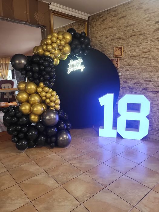 Scianki balonowe, dekoracje imprez