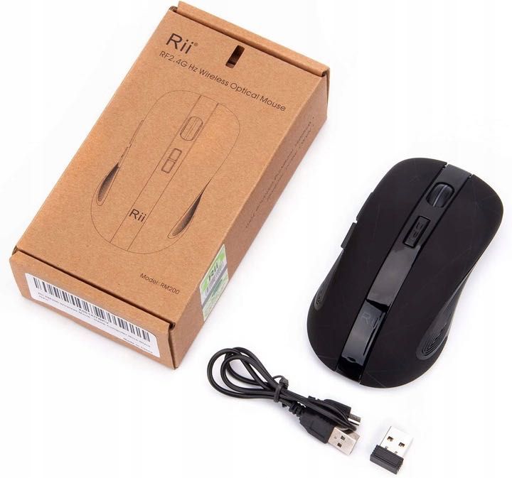 Myszka bezprzewodowa Rii Mouse sensor optyczny