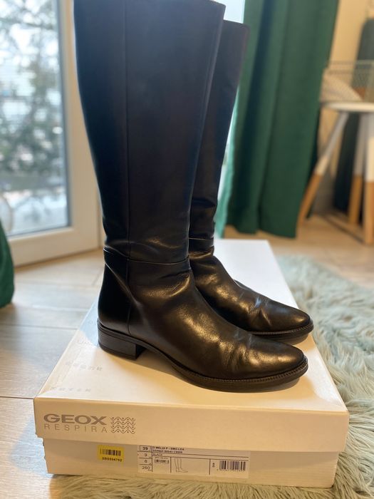 Сапоги чоботи Geox respira 39 39,5 26 см